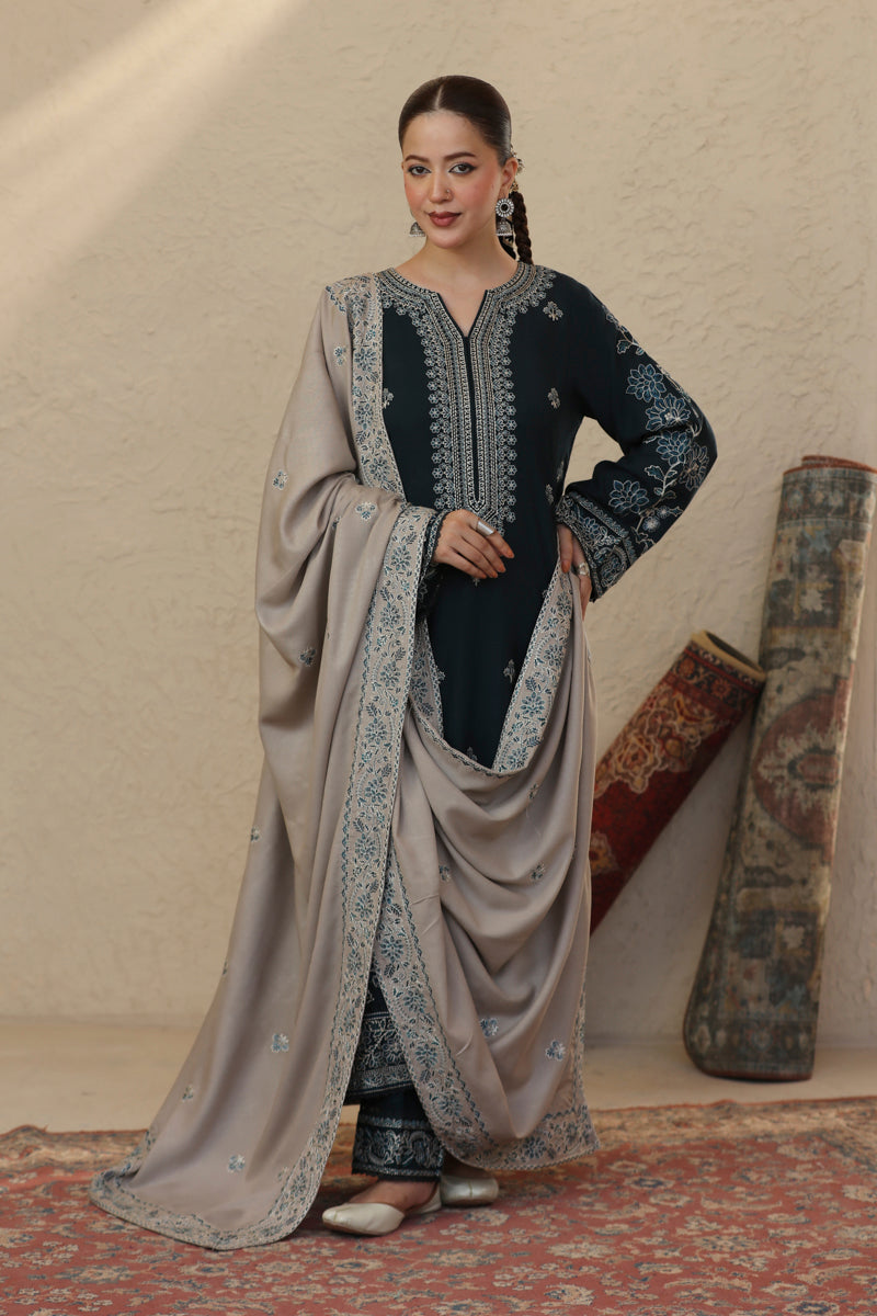 Abrish matching shawl