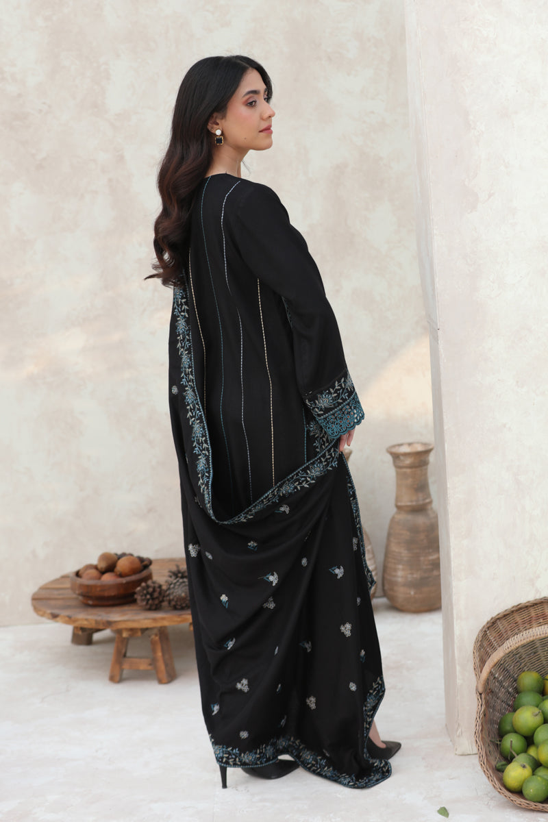 Midnight Elegance shawl
