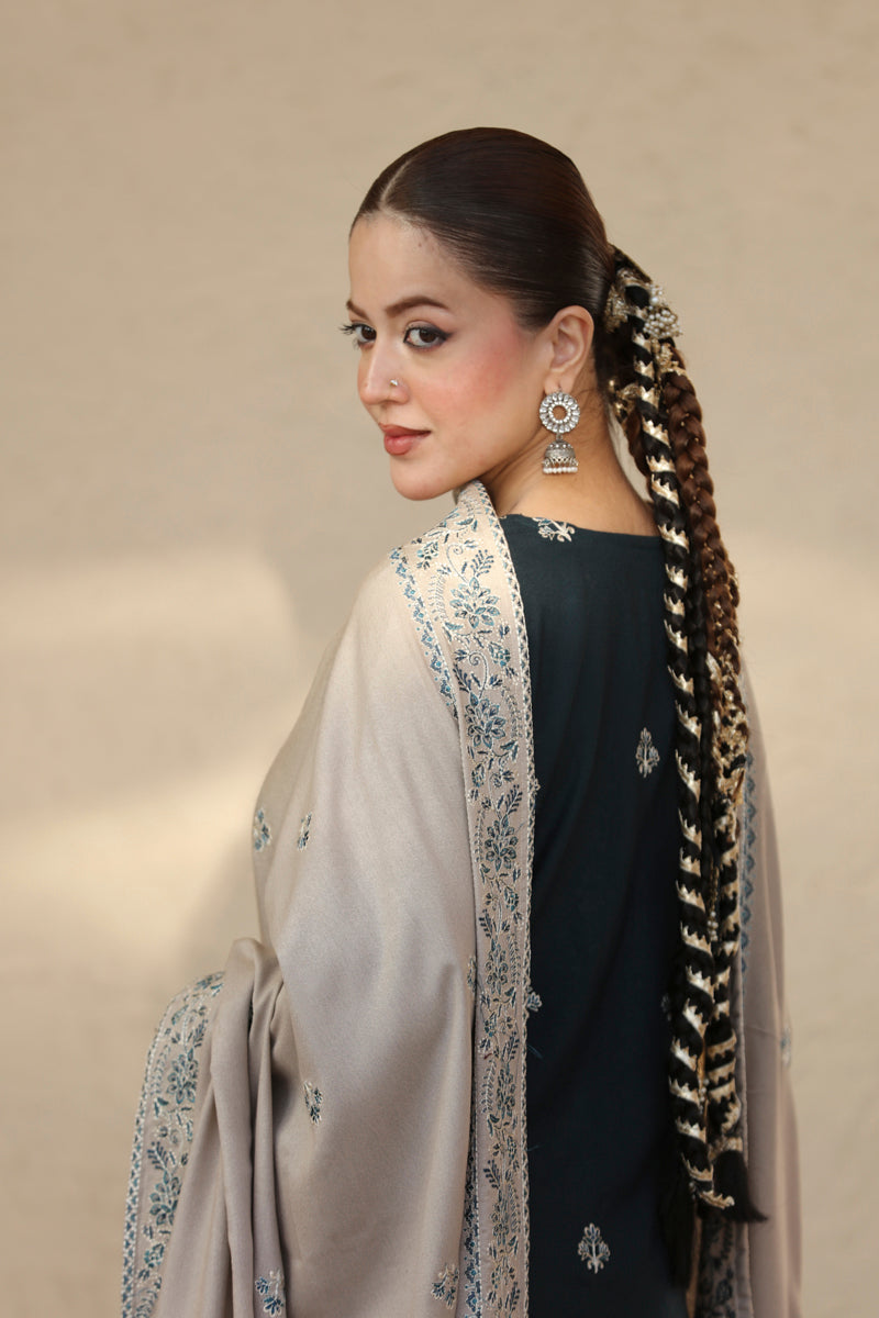 Abrish matching shawl