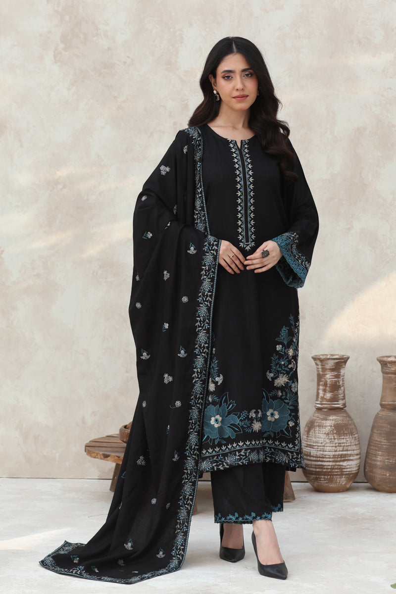 Midnight Elegance shawl
