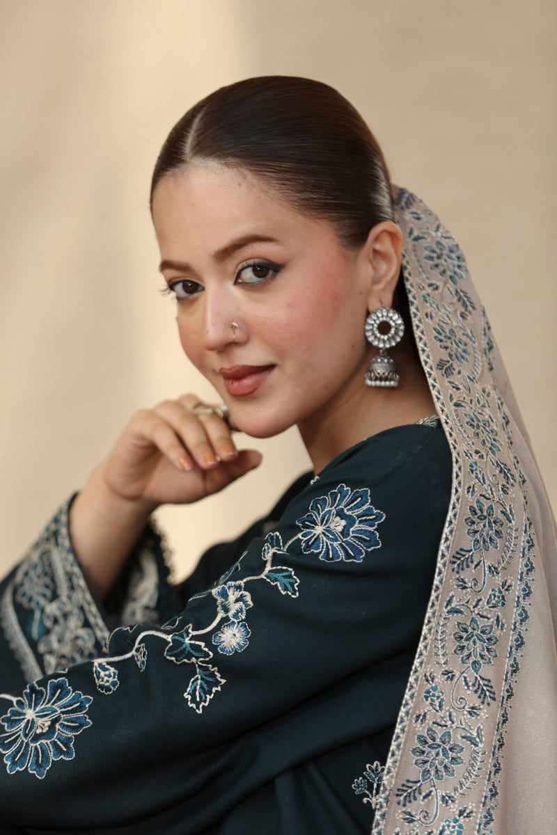 Abrish matching shawl