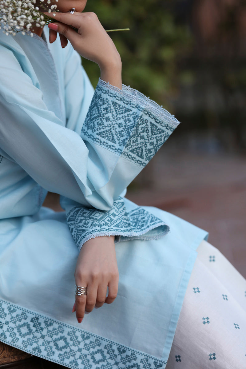 Ice blue